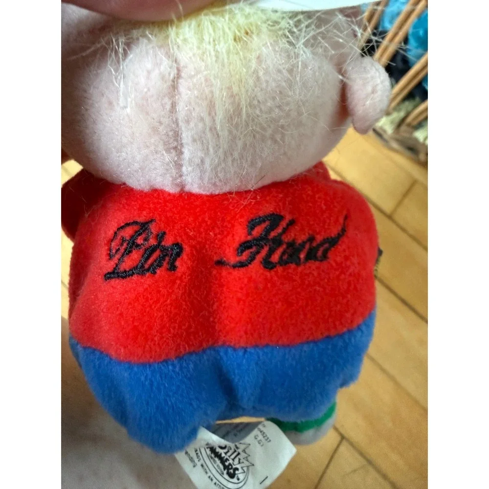 NWT Deadstock Vintage‎ Silly Slammers Beanbag Toys PINHEAD Bowling Plush sound